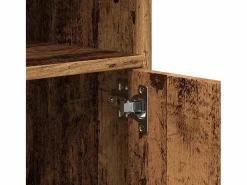 Armario Oficina|Armario rodante de madera antigua 60x48x81 cm madera de ingeniería