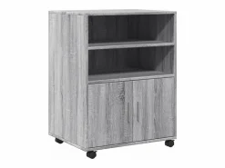 Armario rodante Sonoma 60x48x81 cm Madera de ingeniería^ Clearance