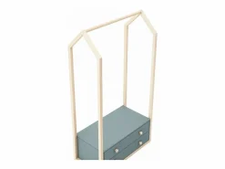 Armario ropero con 2 cajones L80 cm - Esteban^Calicosy Clearance