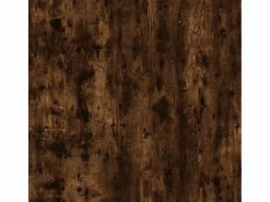 vidaxl Armario ruedas madera contrachapada roble ahumado 60x45x60 cm Color natural claro