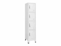 Armario taquilla con 4 compartimentos 38x45x180 cm^vidaxl Sale