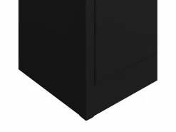 Armario Taquilla 90x40x180 cm Acero Negro Discount