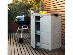 Armario Titanium Ext. 2 Puertas Abatibles resina 70x88x41 cm^ Outlet