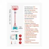 Aro de Baloncesto SucceBuy Canasta de Baloncesto Infantil, Altura Ajustable, Portátil, para Niños^ Discount