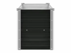 Clicnbuy Jardinera|Arriate de acero galvanizado 160x40x45 cm