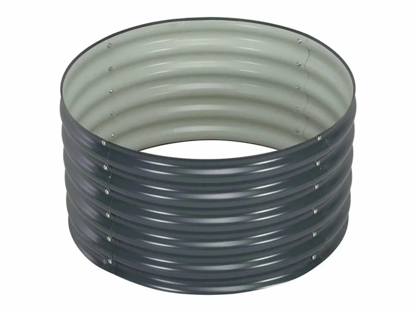 Arriate de acero galvanizado 80x80x44 cm^Clicnbuy Clearance