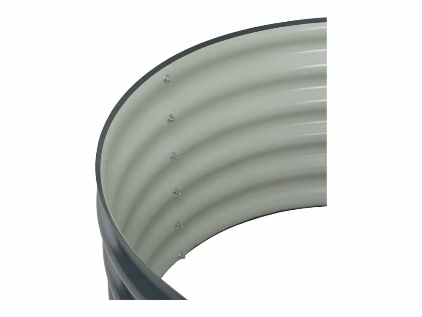 Arriate de acero galvanizado 80x80x44 cm^Clicnbuy Clearance