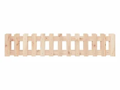 Clicnbuy Jardinera|Arriate elevado jardín con valla madera maciza pino 150x30x30cm