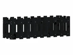 Clicnbuy Jardinera|Arriate elevado jardín con valla madera pino 100x30x30cm