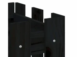 Clicnbuy Jardinera|Arriate elevado jardín con valla madera pino 100x30x30cm