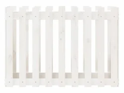 Clicnbuy Jardinera|Arriate elevado jardín con valla madera pino 100x50x70cm