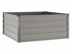 Clicnbuy Jardinera|Arriate oxidado de acero corten 100x100x45 cm
