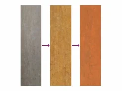 Clicnbuy Jardinera|Arriate oxidado de acero corten 100x100x45 cm