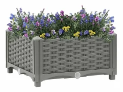 Clicnbuy Jardinera|Arriate polipropileno 40x40x23 cm