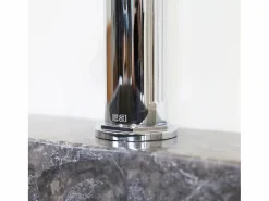 Essebagno Grifo|Art Deco Mezclador bajo de lavabo cromado