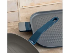 Plancha Cocina|Asador Baltic Quid aluminio estampado gris/ 39x28 cm