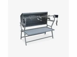 Sweeek Barbacoa|Asador de carbón con espetón eléctrico