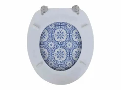 Helloshop26 Tapa De Inodoro|Asiento de inodoro con tapa de diseño de porcelana 02_0002887