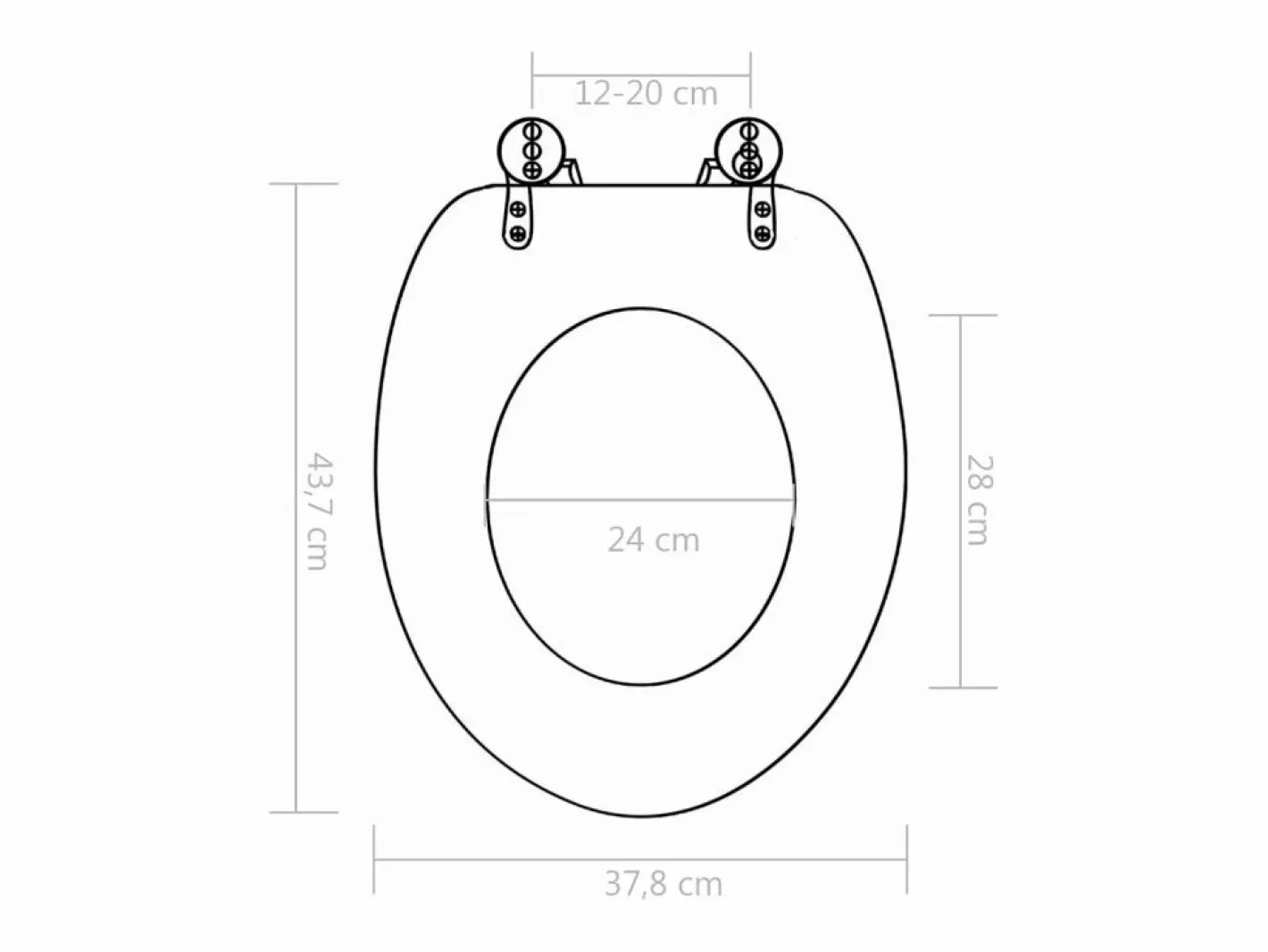 Asiento de inodoro con tapa de MDF de cierre suave diseño piedra 02_0002898^Helloshop26 Best
