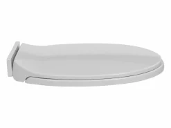Asiento de inodoro con tapa de cierre suave claro ovalado 02_0002915^Helloshop26