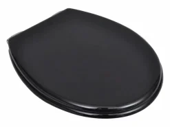 Helloshop26 Tapa De Inodoro|Asiento de inodoro con tapa de cierre suave construcción de MDF 02_0002876