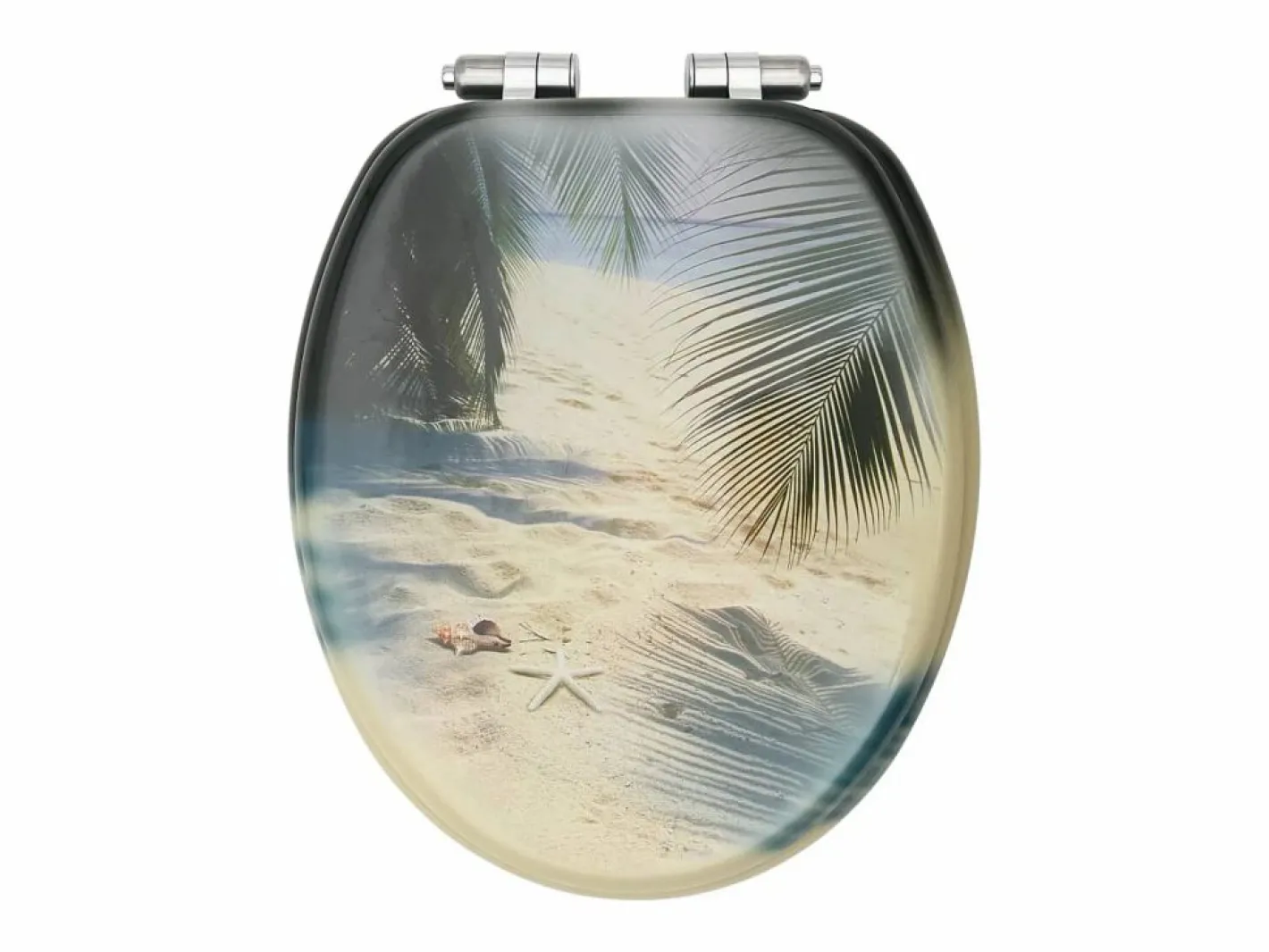 Asiento de inodoro con tapa de cierre suave MDF acabado Beach 02_0002938^Helloshop26 Online