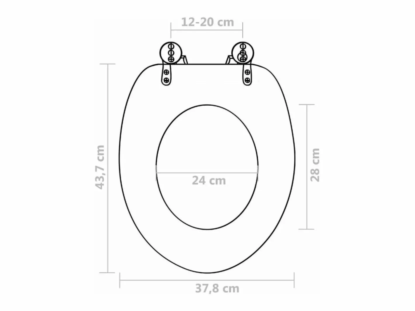 Asiento de inodoro con tapa de cierre suave MDF acabado Beach 02_0002938^Helloshop26 Online