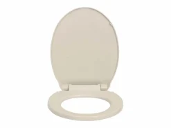 Helloshop26 Tapa De Inodoro|Asiento de inodoro con tapa de cierre suave ovalado color albaricoque 02_0002919