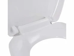 Helloshop26 Tapa De Inodoro|Asiento de inodoro de cierre suave y liberación rápida 02_0002906