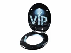 Asiento de inodoro de MDF con mecanismo de cierre suave VIP II 19_0000746^Helloshop26 Clearance
