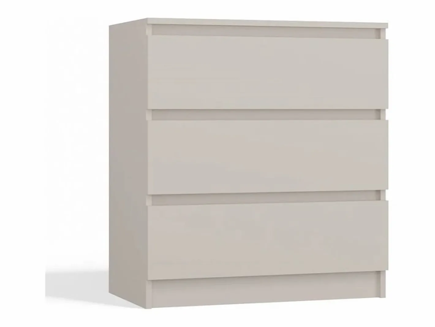 ASTER T3 - Cómoda de 3 cajones - Sala de estar de despacho dormitorio - 75x70x40 - Mueble de almacenaje - Estilo escandinavo^TOPESHOP Best