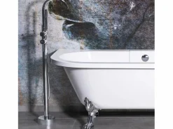Rea Bañera Acrílica De Pared Korfu 170Cm White + Tapón De Bañera Blanco Discount