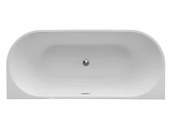 Shower & Design Bañera acrílica negra, 245L, 170 x 75 x 58 cm, DIVINA Negro Clearance