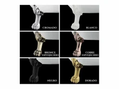 ROGIER & MOTHES Bañera Con Patas|Bañera con patas BALMAIN 161 cm patas LEÓN DORADAS
