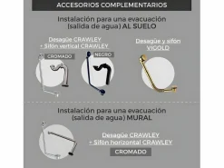ROGIER & MOTHES Bañera Con Patas|Bañera con patas CHELSEA 154 cm patas LEÓN COBRE ENVEJECIDO