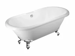 ROGIER & MOTHES Bañera Con Patas|Bañera con patas CHELSEA 154 cm patas LEÓN COBRE ENVEJECIDO