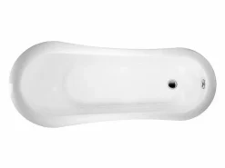 ROGIER & MOTHES Bañera con patas RICHMOND NEGRA 171 cm patas ÁGUILA COBRE ENVEJECIDO Negro / Cobrizo Best