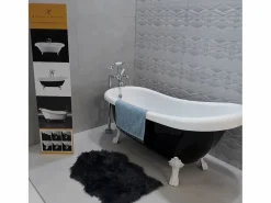 Bañera con patas RICHMOND NEGRA 171 cm patas LEÓN DORADAS^ROGIER & MOTHES Best