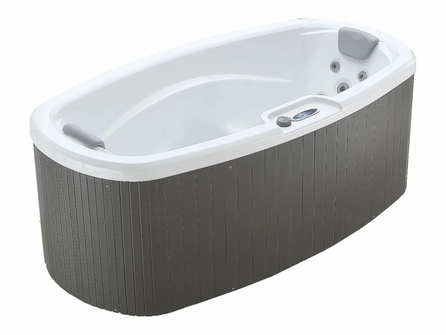 Bañera de hidromasaje 2 pers SAMOA 16 jets 210 x Prof. 110x78 cm^VOGUE SPA Hot