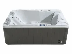 VOGUE SPA Bañera de hidromasaje 3 pl blanca - 65 jets - 200 x Prof. 160 x Alt. 80 cm - Sistema BALBOA - FIDJI V Blanco Hot