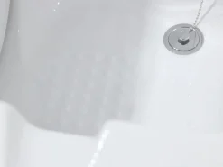Shower & Design Bañera de hidromasaje con puerta - 1 plaza - 355L - 134,5 x 67,3 x 106 cm - BURAM Blanco Online