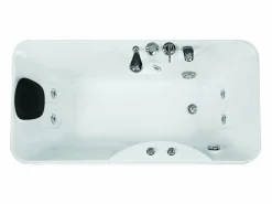 Bañera de hidromasaje GAVINO 1 plaza - Angulo derecho^Shower & Design Hot