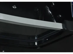Bañera de hidromasaje negra 180 X 90 cm frontal de cristal 14 jets - Cherry^ELITESHOPPING Online