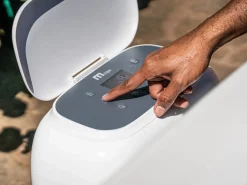 Mspa Spa Semirrígido|Bañera de hidromasaje semirrígida 6 plazas marrón, 120 jets, Ancho 160 x Prof. 160 x Alt. 65 cm, MAKEMO de