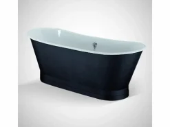 ROGIER & MOTHES Bañera Con Patas|Bañera de Hierro COVENTRY Negra 170 cm