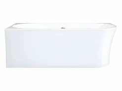 Shower & Design Bañera de ángulo izquierdo - 201 L - 150 x 75 x 59 cm - - Acrílico - PONTICOLA Blanco Outlet