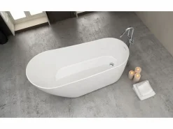 SANYCCES Bañera exenta acrílico DALIA BLANCA | 180 cm Blanco Sale
