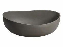 Bañera exenta asimétrica de cemento 160 x 97,5 x 58 cm - IVANOVO^Shower & Design Best