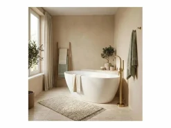 Bañera exenta BAÏA de acrílico de 170 cm Blanco Discount
