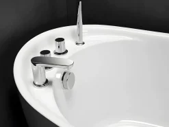 Bañera exenta blanca - 1 plaza - 181 L - Ancho 150 x Prof. 75 x Alt. 70 cm - NATALIA^Shower & Design Clearance